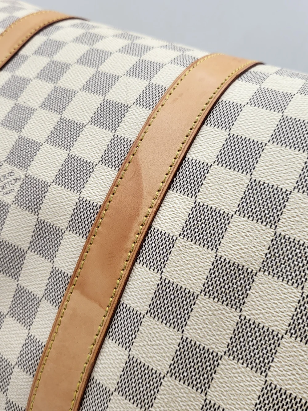 Louis Vuitton Damier Azur Keepall 50..Authentic,.
